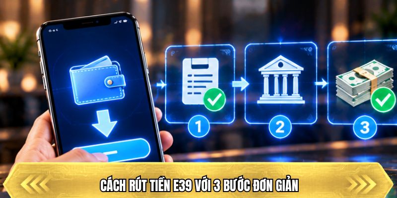 Cách rút tiền E39 với 3 bước đơn giản