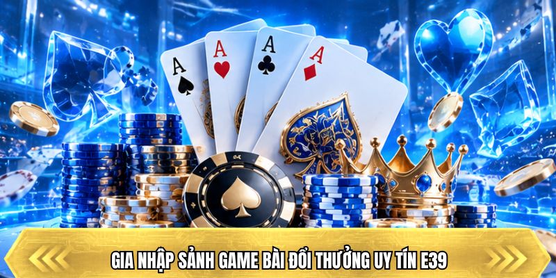 Gia nhập sảnh game bài đổi thưởng uy tín E39