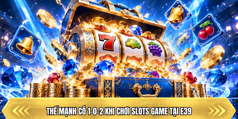 Thế mạnh có 1-0-2 khi chơi slots game tại E39