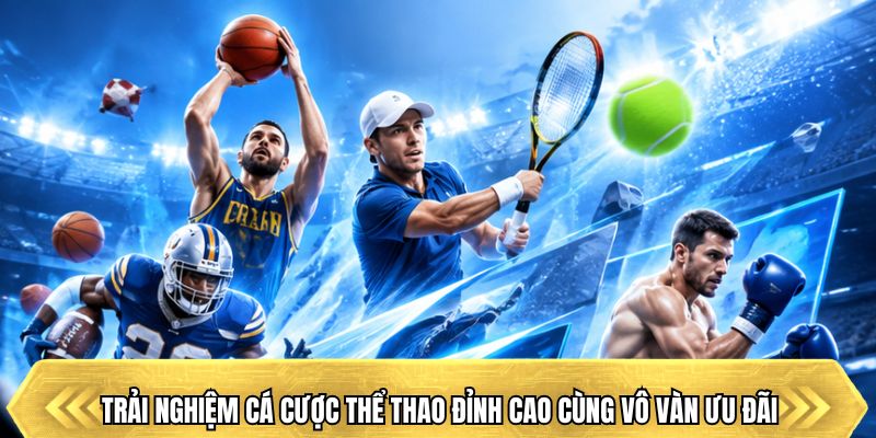 Trải nghiệm cá cược thể thao đỉnh cao cùng vô vàn ưu đãi